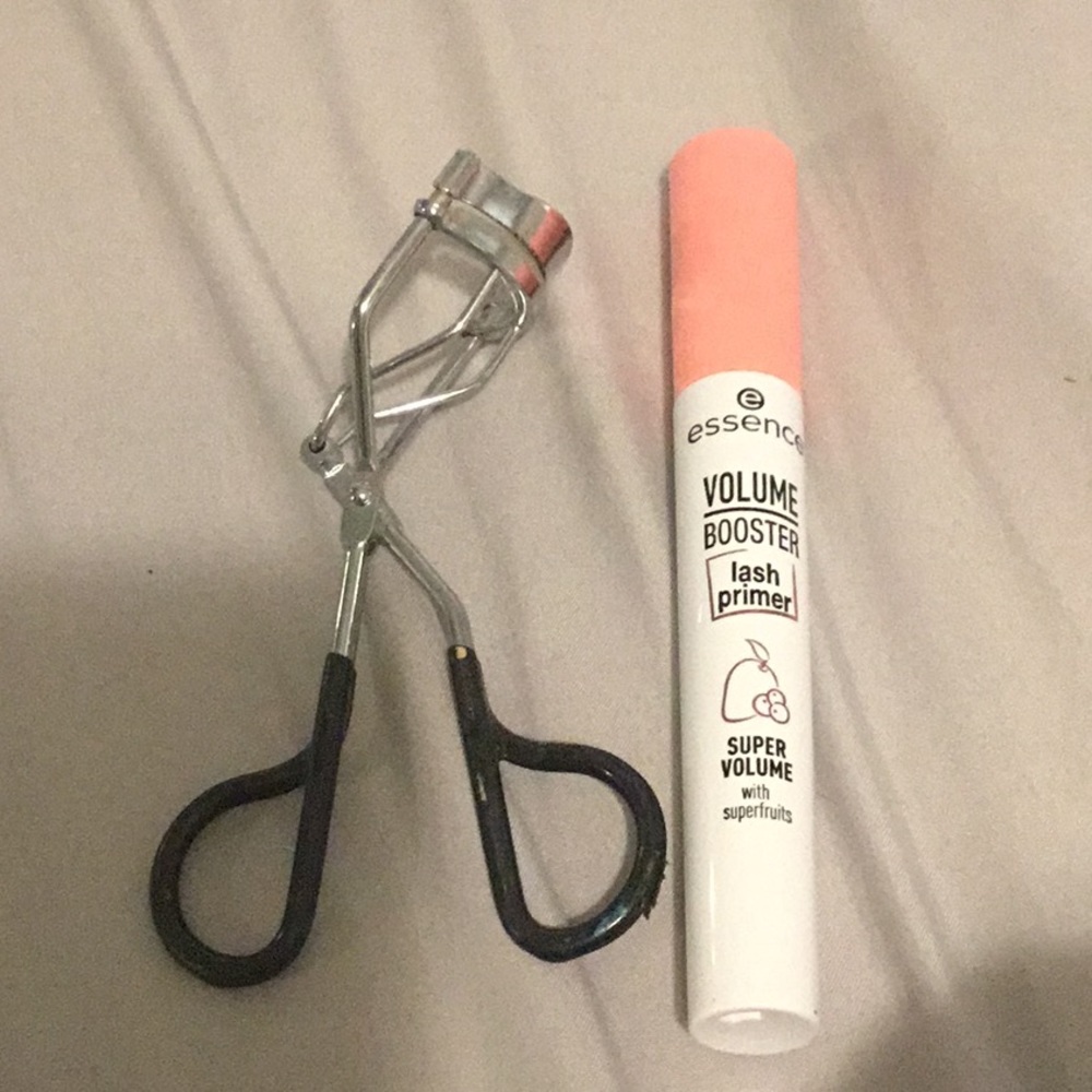 Lash curler and primer